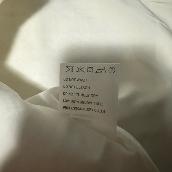 Ochirly White Tweed Jacket Blazer - Picture 4 of 4